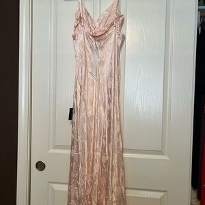 Elegant Pink Evening Dress